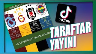 TİKTOK TARAFTAR YAYINI NASIL YAPILIR? - ÖNDE OLANIN MARŞI ÇALAR