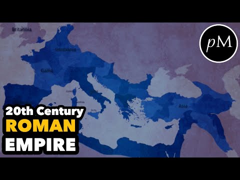 What if the Roman Empire began in the 20th Century? change 20 AD to 2020 AD