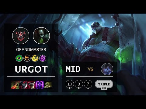 Urgot Mid vs Sylas - BR Grandmaster Patch 10.6
