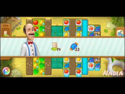 Gardenscapes Level 2128. No Boosters used