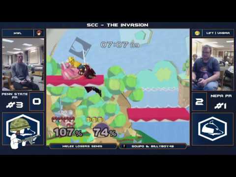 SCC - The Invasion - Melee Singles - MWL (Marth) vs Umbra (Peach) - Losers' Semis