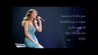 Celine Dion - Lyrics - Lullaby (Goodnight My Angel)