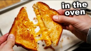How To Make: Grilled Cheese Sandwich in the Oven