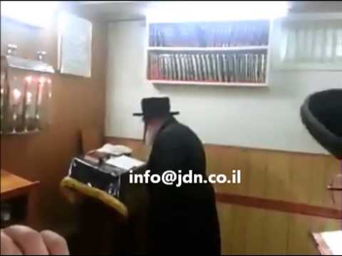 Viznitzer Rebbe Counting Sefiras Haomer In Zurich - Iyar 5773
