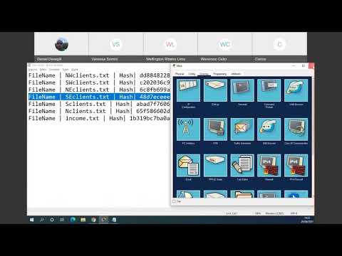 CyberSecurity Essentials - Atividade Packet Tracer 2.5.2.7 - Verificar integridade de arquivos