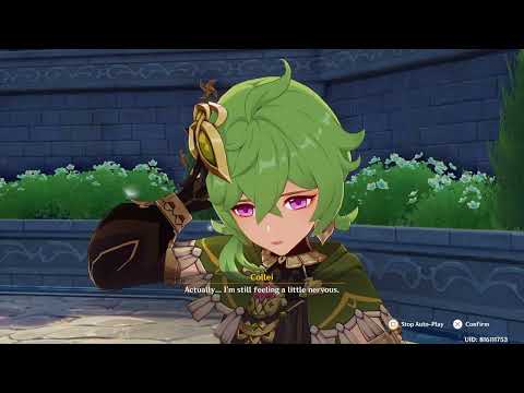 KLEE ANNOYS MONA Genshin Impact CUTSCENE