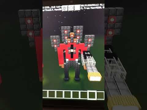 Giant Speakerman in Minecraft