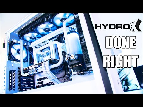 ULTIMATE Hydro X Custom Water Cooled Gaming PC Build! - i9 + RTX 2080 ti Time Lapse