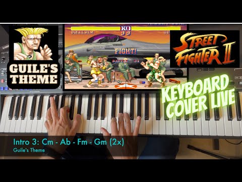 Guile's Theme (Street Fighter 2) cover played live by Pedro Eleuterio with Yamaha Genos #guiletheme