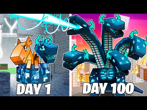 100 Days as a Warden Hydra: Hardcore Minecraft!