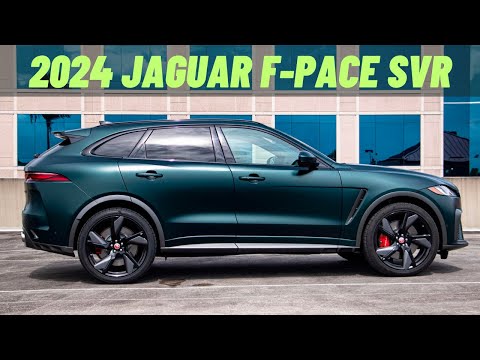 2024 Jaguar F-Pace SVR: The Ultimate Performance SUV?