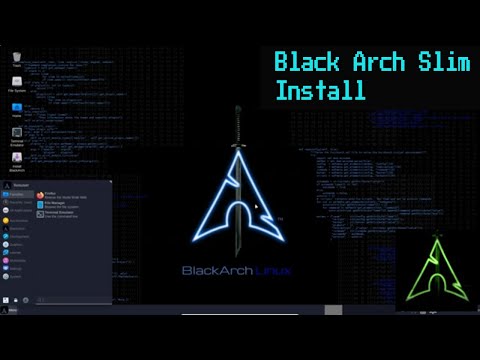 BlackArch Slim Full Installation With Virtualbox
