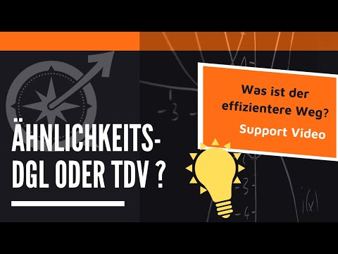 DGL y'=y^2/x^2 | Als TdV oder Ähnlichkeits-DGL lösen | Support-Video | LernKompass