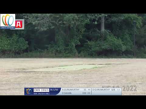 EYCL U17 - Cricmax* vs DCW RED @ North Brunswick