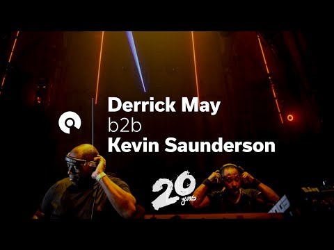 Kevin Saunderson & Derrick May @ Awakenings 20 (BE-AT.TV)