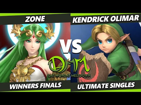 DAT MM 261 Winners Finals - Zone (Palutena) Vs. Kendrick Olimar (Young Link) Smash Ultimate - SSBU
