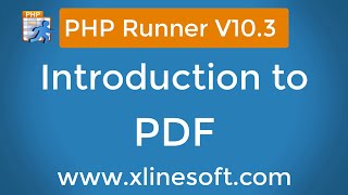 Download the video "PHP Runner Version 10.3 - Introduction to PDF"