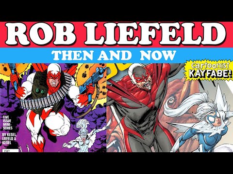 Rob Liefeld Hawk and Dove! Charting 25 Years of Artistic Progress…