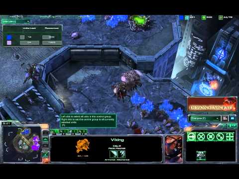 DSC #50 ZvT Darkcell vs Attero Clanwar Game 1 1/2 Starcraft 2 Commentary