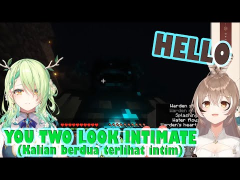 HoloLover - Mumei Being Intimate With Warden in Minecraft Collab With Fauna & Bae (Hololive ENG & ID Sub)