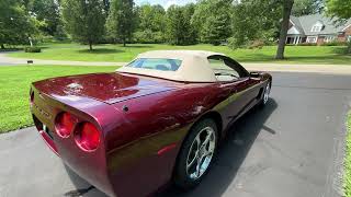 2003 Chevrolet Corvette 50th Anniversary Walk Around (Top Up)