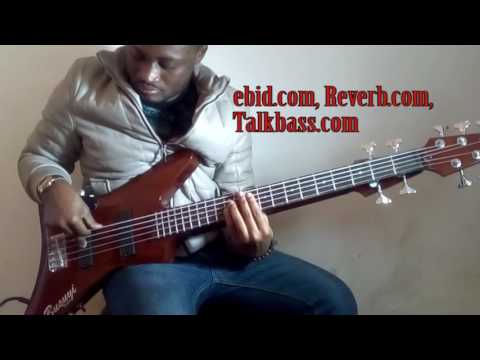 4 String Bass/ 6 String Lead LEFT Hand Double Neck, Double Sided, Hand Made Busuyi Guitar Venum V1 image 5