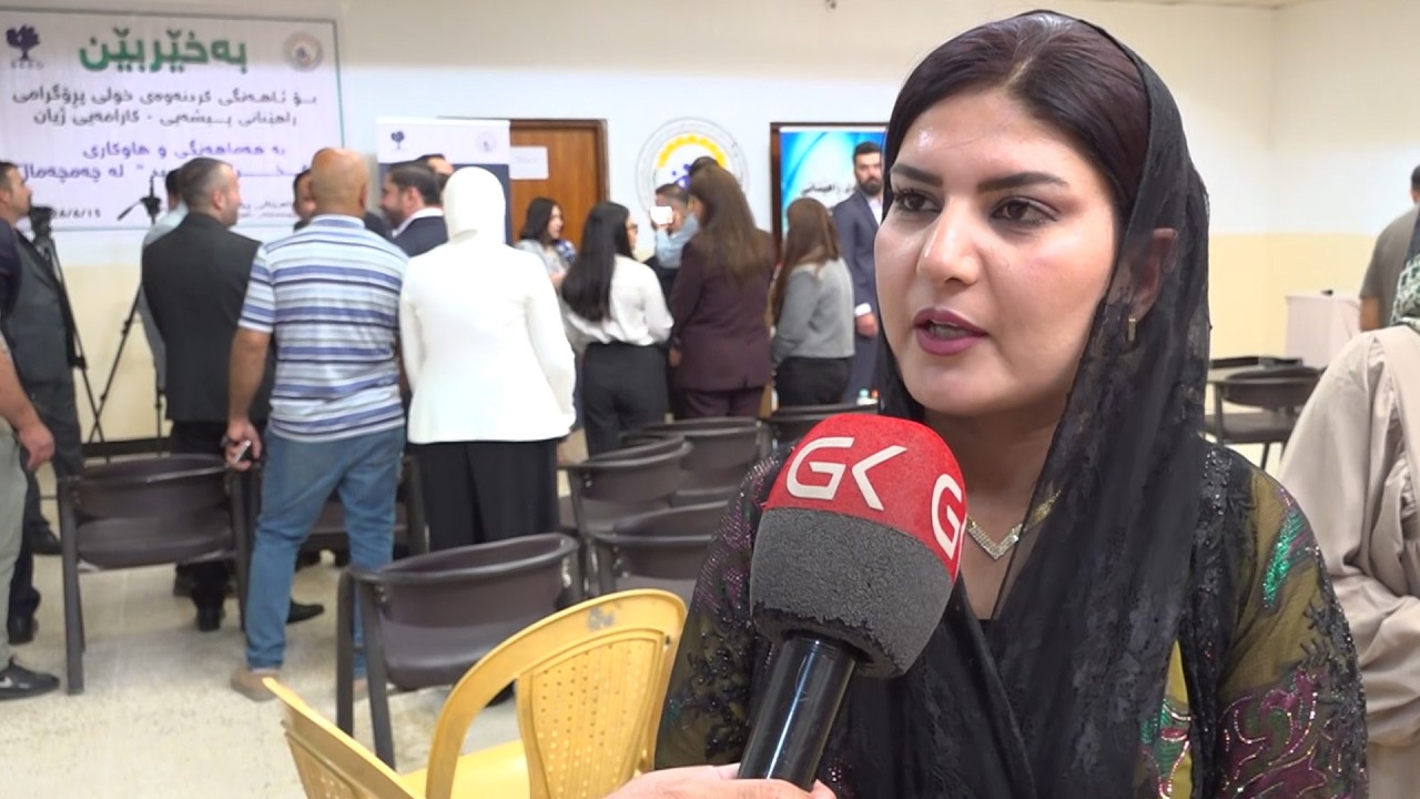 ڤیدیۆ | سەنتەرێكی بەرفراوانی راهێنانی پیشەیی لە چەمچەماڵ كرایەوە