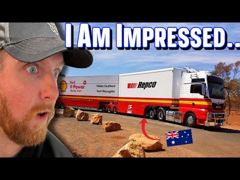 NASCAR Fan Reacts to Bathurst 1000 Supercars Transport Trucks