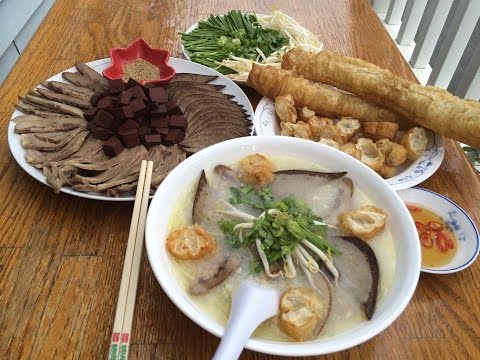 Vietnamese pork organ porridge | Cháo lòng