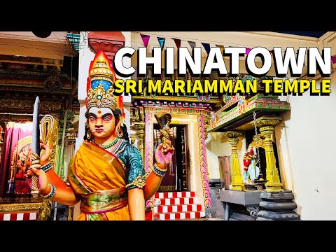 A Tour of Singapore's Most Famous Hindu Temple (Sri Mariamman)