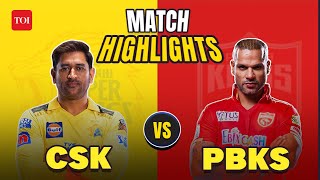 CSK vs PBKS 2023 Highlights: Punjab Kings pulled off a thrilling last-ball victory