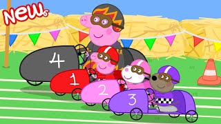 Peppa Pig Tales 🏁 Peppa Goes Go Karting 🏎 BR