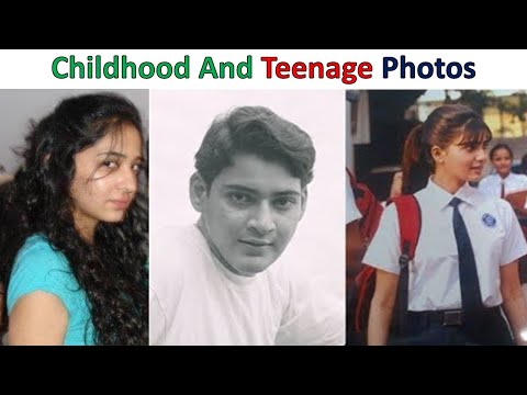 Tamil Celebrities Rare Childhood and teenage Photos👍 Video