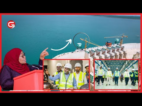 HATIMAYE NDOTO YA UMEME wa UHAKIKA KUWA KWELI- MASHINE 9 BWAWA la NYERERE ZAKAMILIKA- RAIS KUIZINDUA