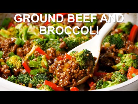 Ground Beef and Broccoli