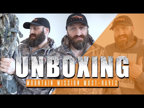 Sitka Unboxing - Mountain Mission Must-Haves