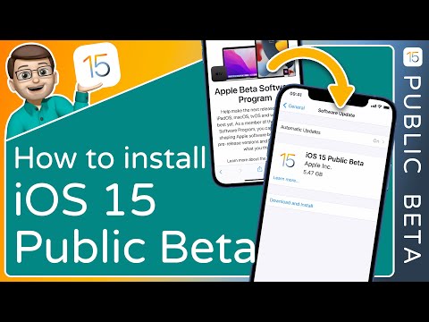 How to Install the iOS 15 + iPadOS 15 Public Beta