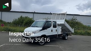 IVECO Daily 35C16 Kipper Doppel Kabine Doppelbereifung 3,5t AHK Navi K tippbil < 3.5t till salu - Bild 4 | Autoline SE IVECO Daily 35C16 Kipper Doppel Kabine Doppelbereifung 3,5t AHK Navi K tippbil < 3.5t | Bild 4 - Autoline