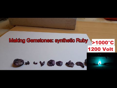Making synthetic Ruby with High Voltage