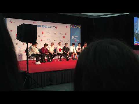 Stray Kids' Artist Engagement at KCON LA 2019