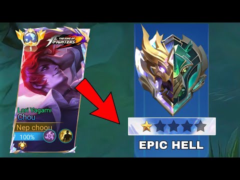 WHEN IMMORTAL TOP GLOBAL CHOU IS BACK TO EPIC AGAIN &THIS HAPPENED| MLBB