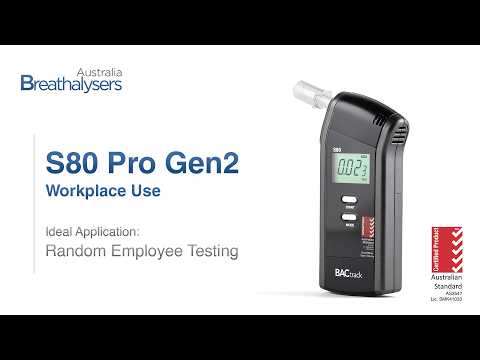 Video: BACtrack S80 Pro Gen2: Workplace Breathalyser