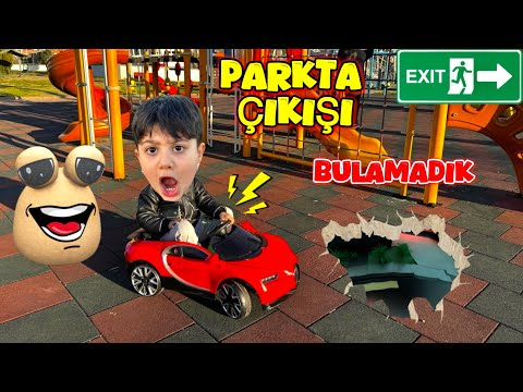 POYRAZ GELDİĞİ PARKTA POU NUN TUZAĞI İLE KARŞILAŞTI ! ÇIKIŞI BULAMADI
