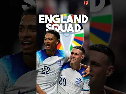 England Announce Official 2024 Euro Squad 🏴󠁧󠁢󠁥󠁮󠁧󠁿