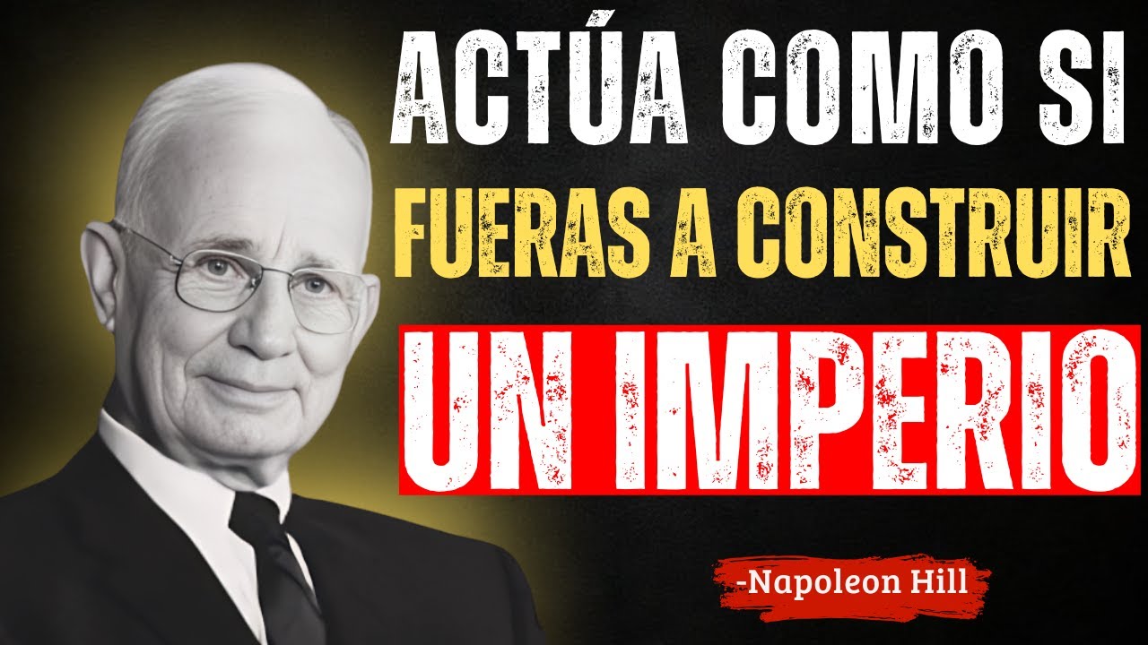 ACTÚA COMO SI FUERAS A CONSTRUIR UN IMPERIO | Napoleon Hill