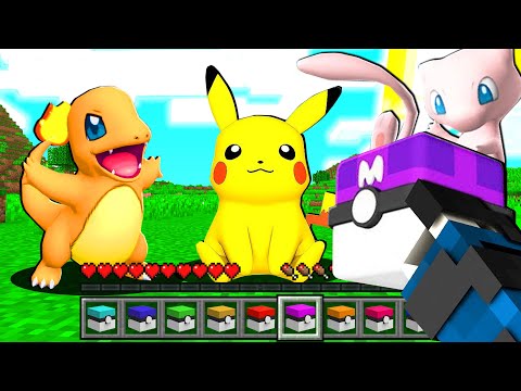 SCELGO IL MIO PRIMO POKEMON SU MINECRAFT - UNA NUOVA AVVENTURA!!