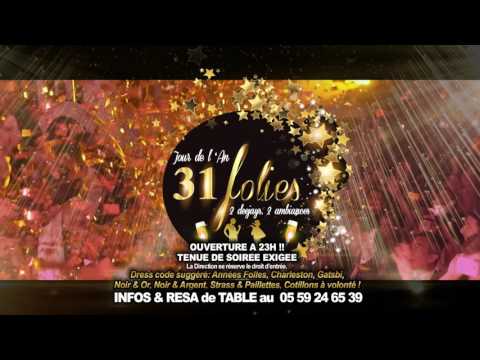 ★ Réveillon 31 Décembre 2016 / New Year Eve ★ Duplex Club Biarritz