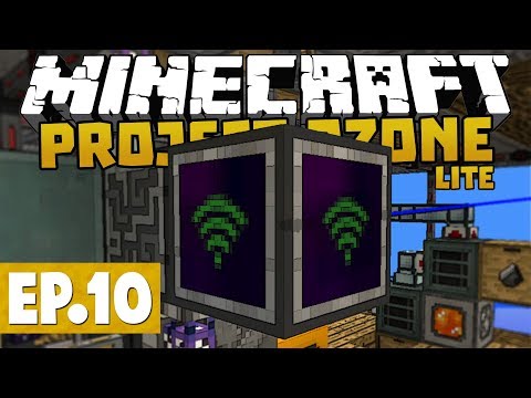 Project Ozone Lite - Wireless AE2 & World Download! #10 [Modded Questing Skyblock]