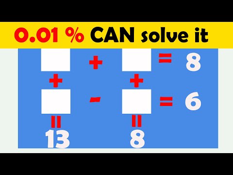 🔥🔥Only For Genius | IQ Test For Genius Only | Math IQ Test | Math Puzzle Can You Solve This