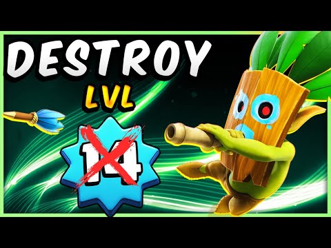 BEST DECK to DOMINATE VS HIGHER LEVEL CARDS! — Clash Royale